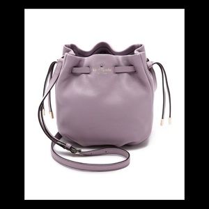 Kate spade Kacey  Poppy Bucket Bag Lilac Bliss